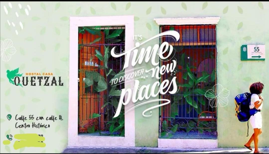 كامبيش Hostel Casa Quetzal المظهر الخارجي الصورة